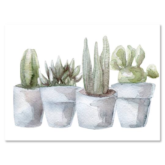 Designart - Cactus and Succulent House Plants V